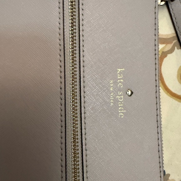 kate spade Handbags - Kate Spade Cream Wallet Smooth Leather